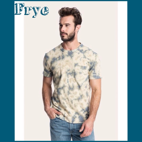 Frye Other - SOLD!Frye Blue Horizon Tie Dye Shirt